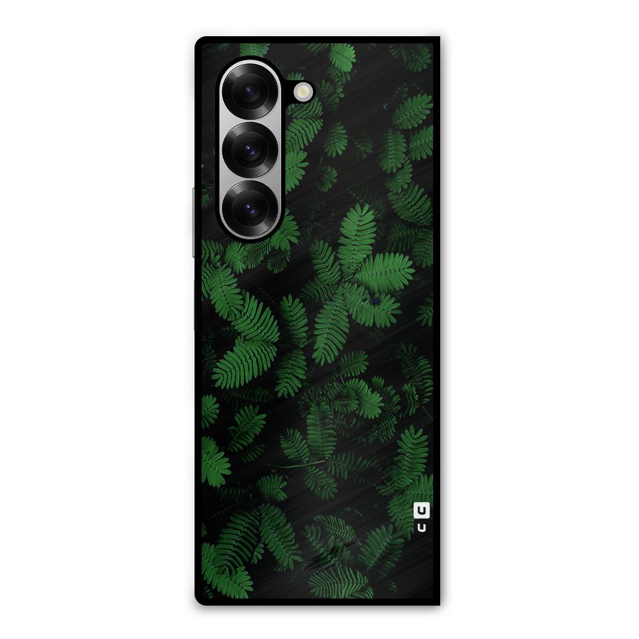 Beautiful Touch Me Not Metal Back Case for Galaxy Z Fold6
