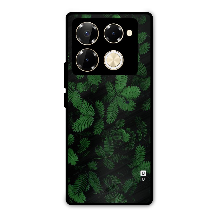 Beautiful Touch Me Not Metal Back Case for Infinix Note 40 Pro