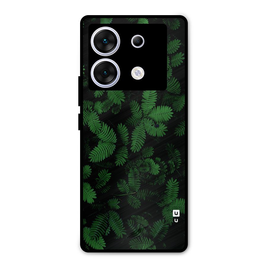 Beautiful Touch Me Not Metal Back Case for Infinix Zero 30 5G