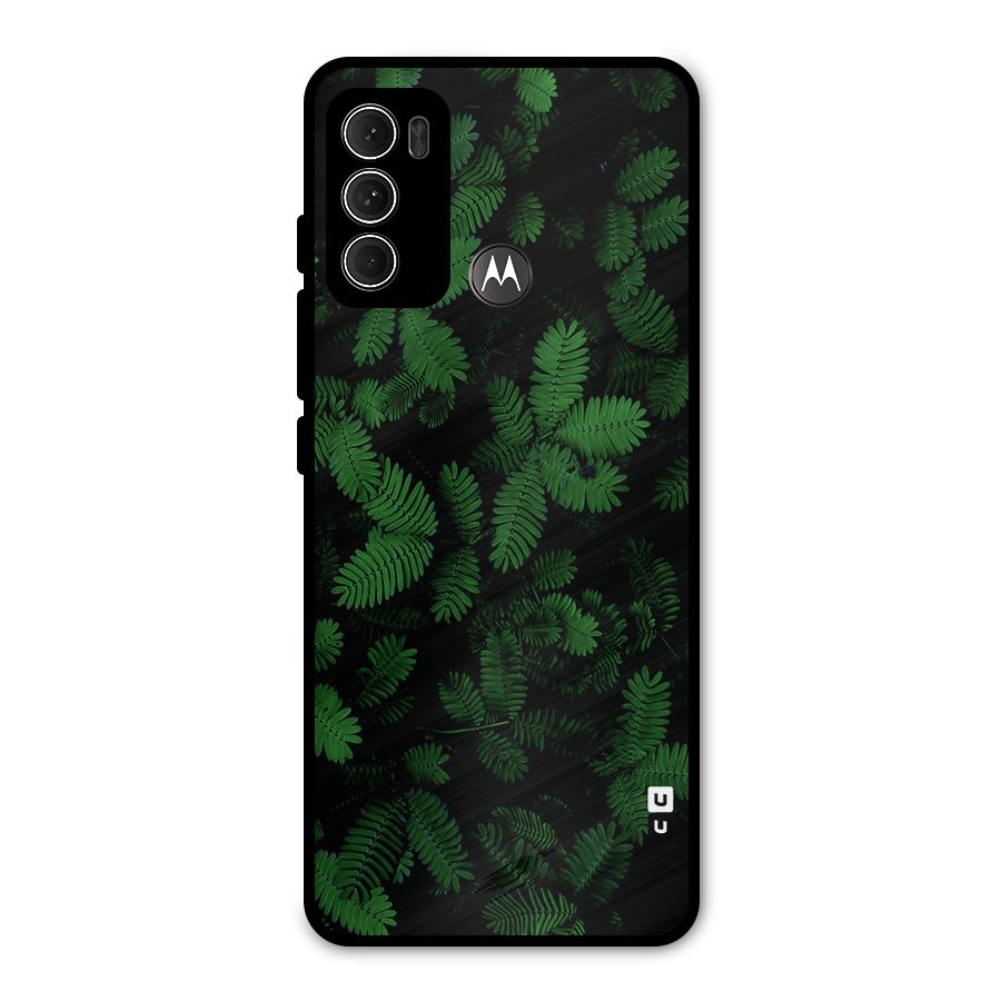 Beautiful Touch Me Not Metal Back Case for Moto G60