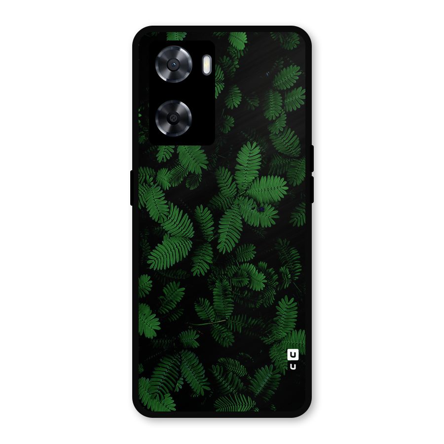 Beautiful Touch Me Not Metal Back Case for Oppo A57 2022