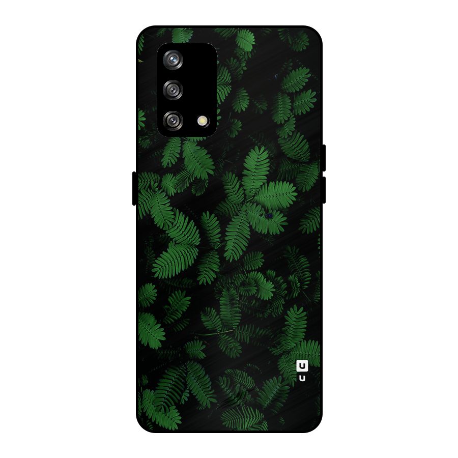 Beautiful Touch Me Not Metal Back Case for Oppo F19
