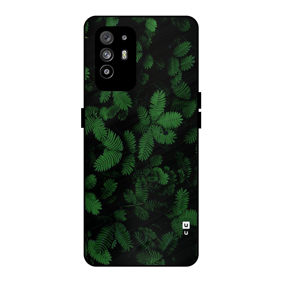 Beautiful Touch Me Not Metal Back Case for Oppo F19 Pro Plus 5G