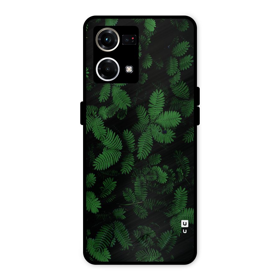 Beautiful Touch Me Not Metal Back Case for Oppo F21s Pro 4G