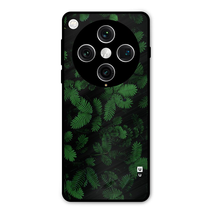Beautiful Touch Me Not Metal Back Case for Oppo Find X8 Pro