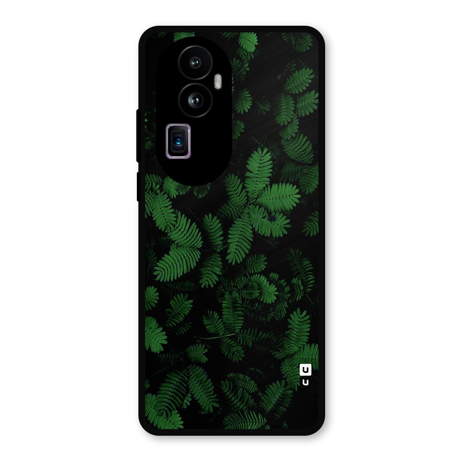 Beautiful Touch Me Not Metal Back Case for Oppo Reno10 Pro Plus