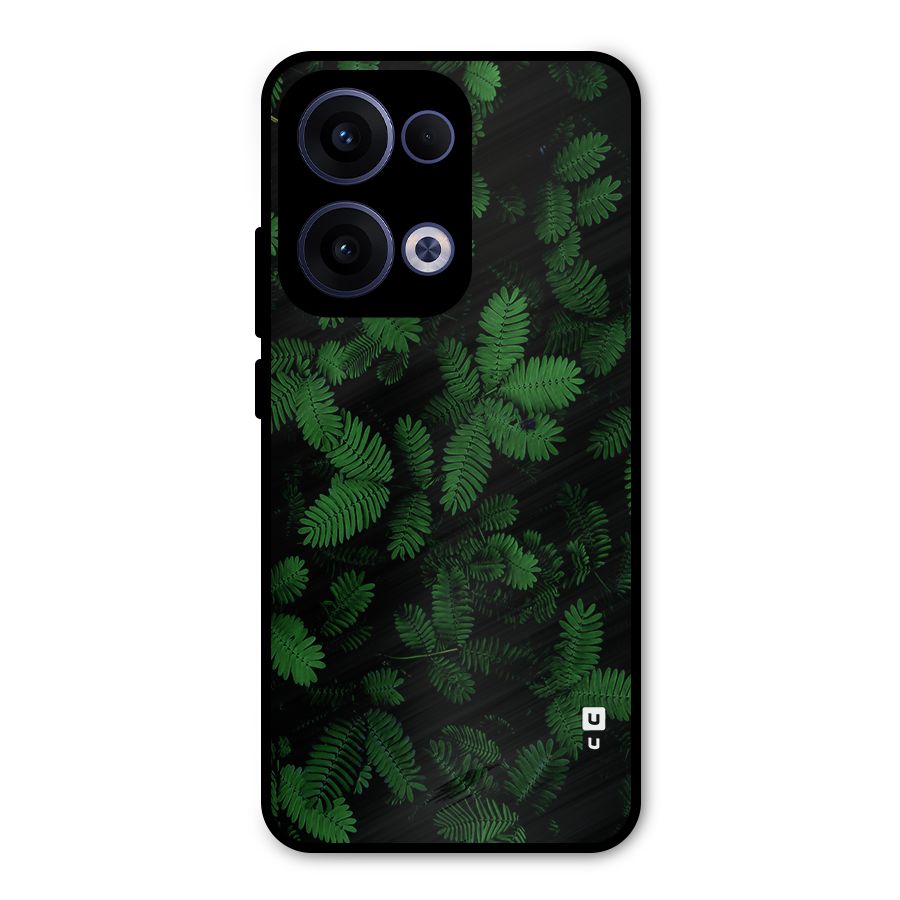 Beautiful Touch Me Not Metal Back Case for Oppo Reno13