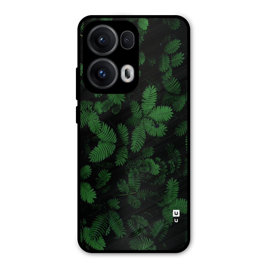 Beautiful Touch Me Not Metal Back Case for Oppo Reno13 Pro