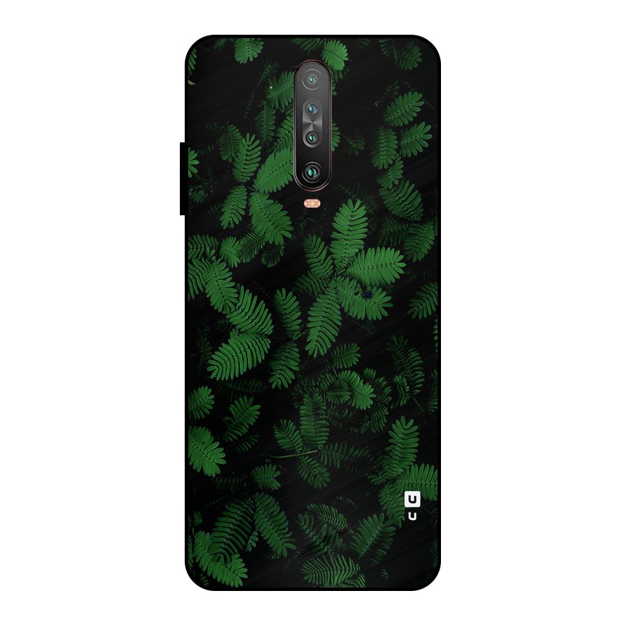 Beautiful Touch Me Not Metal Back Case for Poco X2