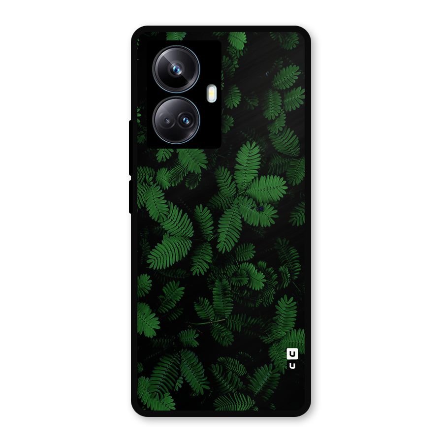 Beautiful Touch Me Not Metal Back Case for Realme 10 Pro Plus