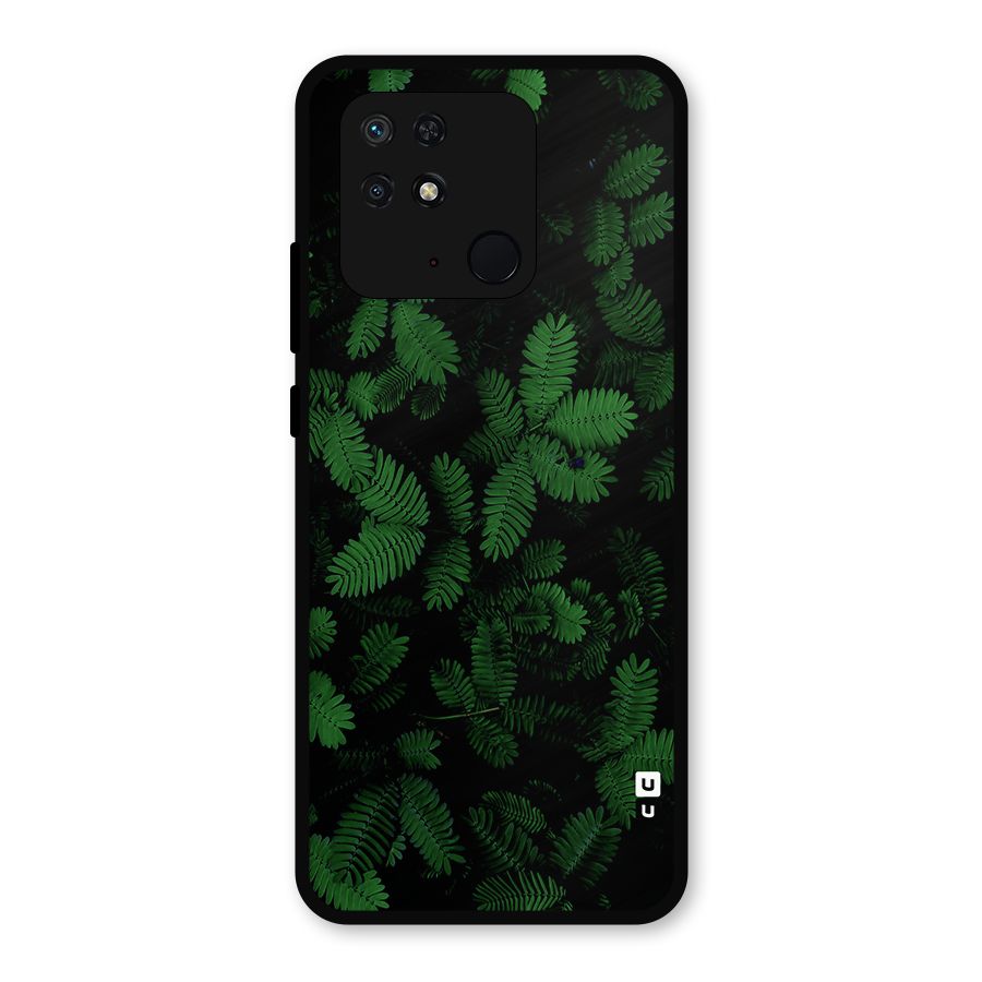 Beautiful Touch Me Not Metal Back Case for Redmi 10 Power