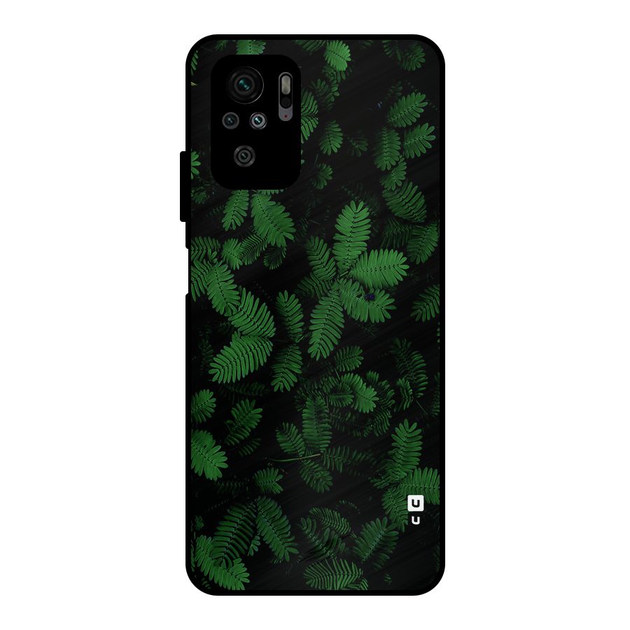 Beautiful Touch Me Not Metal Back Case for Redmi Note 10S