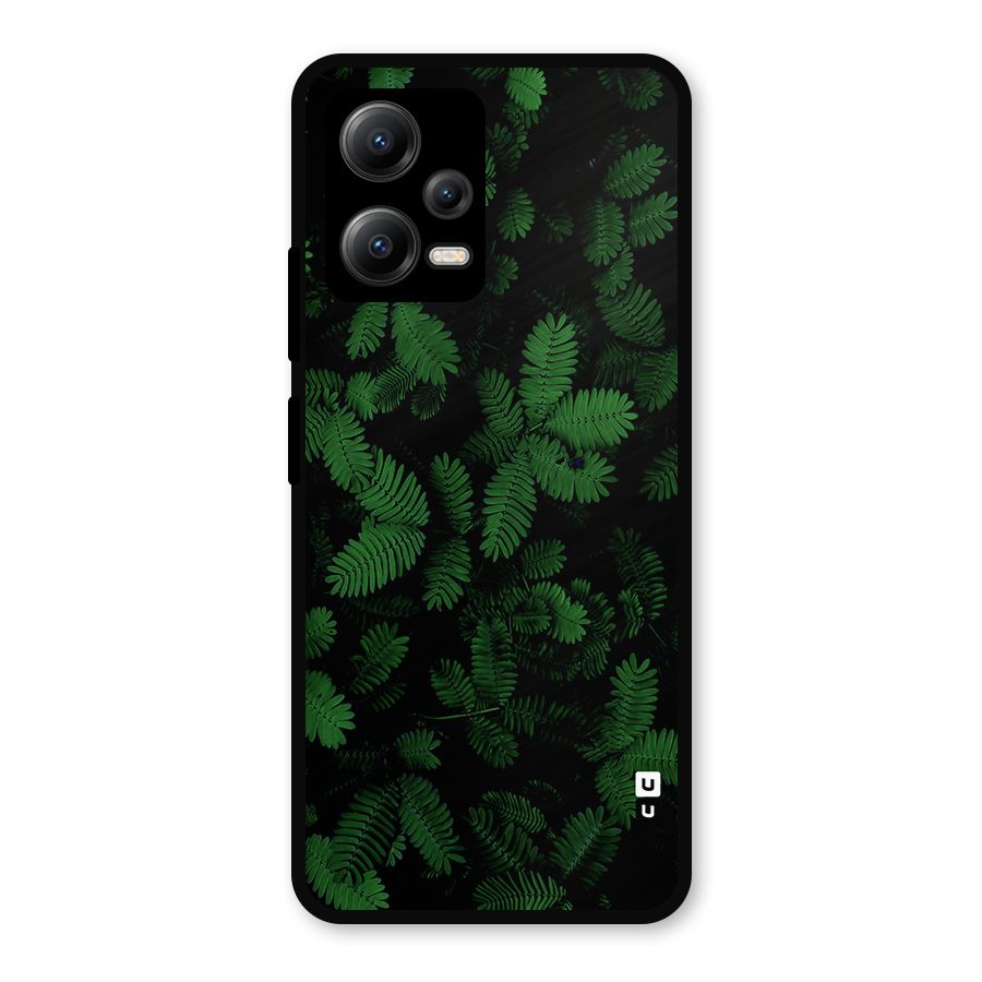 Beautiful Touch Me Not Metal Back Case for Redmi Note 12 5G