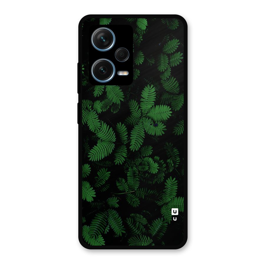 Beautiful Touch Me Not Metal Back Case for Redmi Note 12 Pro Plus 5G