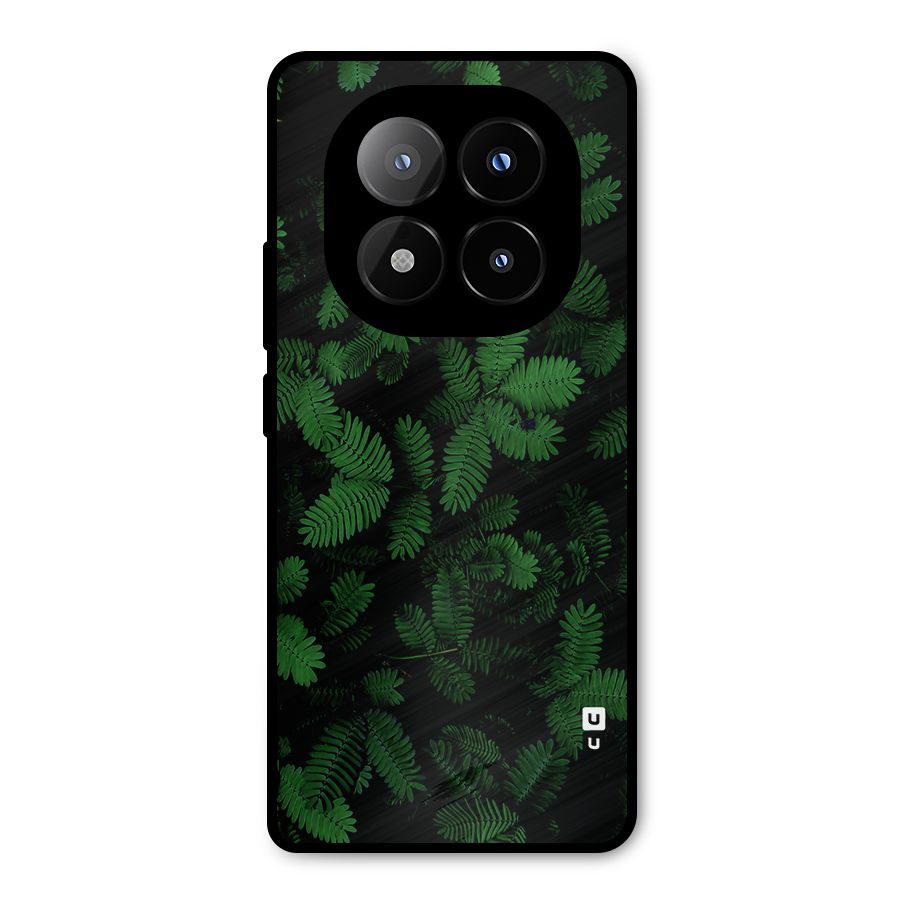Beautiful Touch Me Not Metal Back Case for Redmi Note 14 Pro Plus 5G