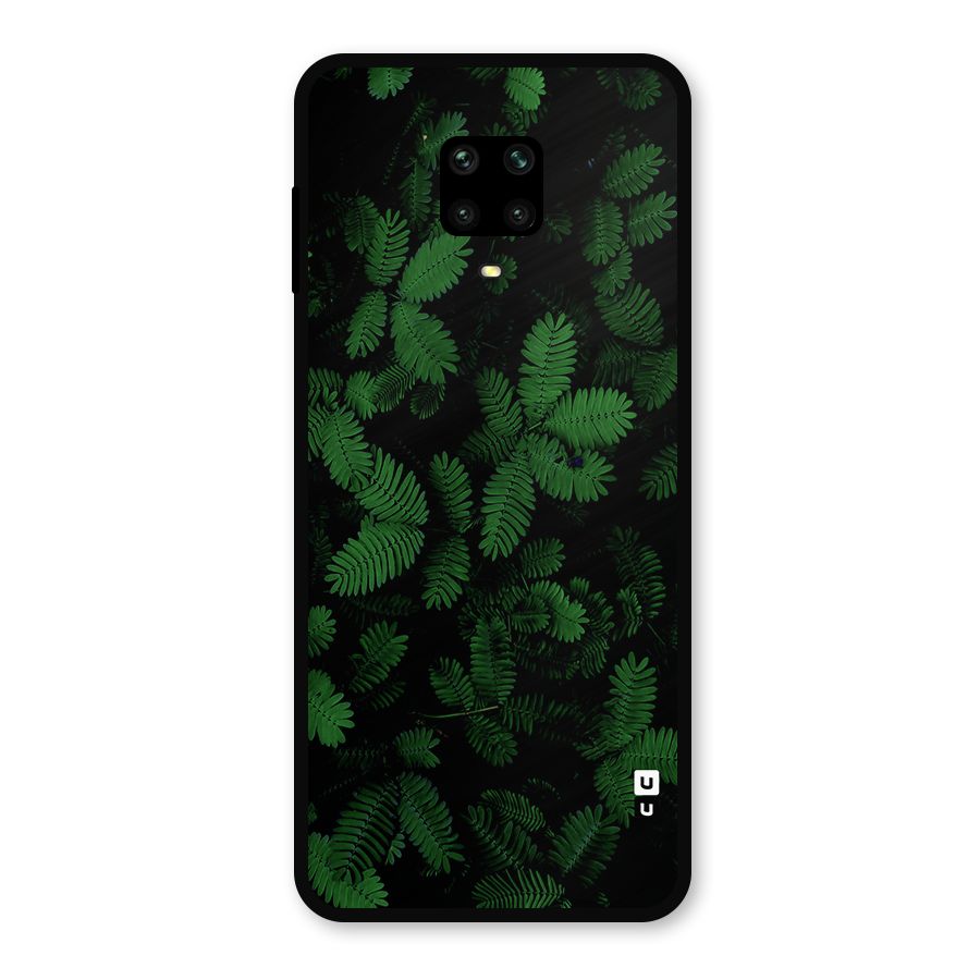 Beautiful Touch Me Not Metal Back Case for Redmi Note 9 Pro Max
