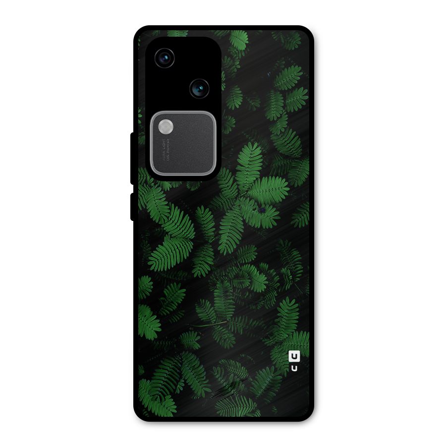 Beautiful Touch Me Not Metal Back Case for Vivo V30 Pro