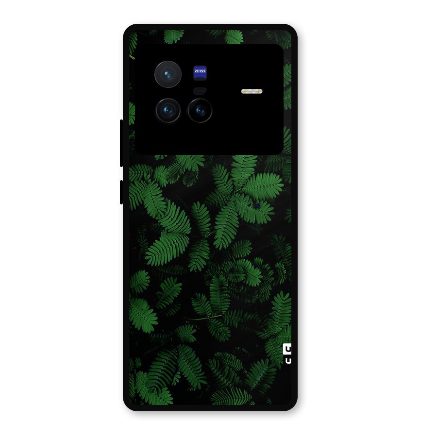 Beautiful Touch Me Not Metal Back Case for Vivo X80