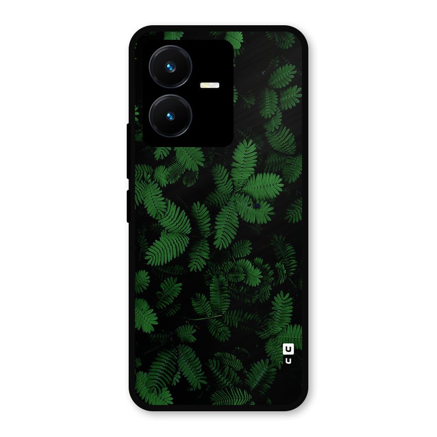 Beautiful Touch Me Not Metal Back Case for Vivo Y22
