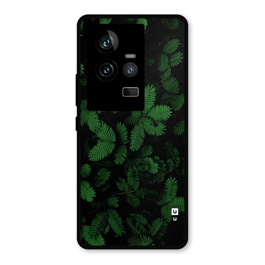 Beautiful Touch Me Not Metal Back Case for iQOO 11 5G