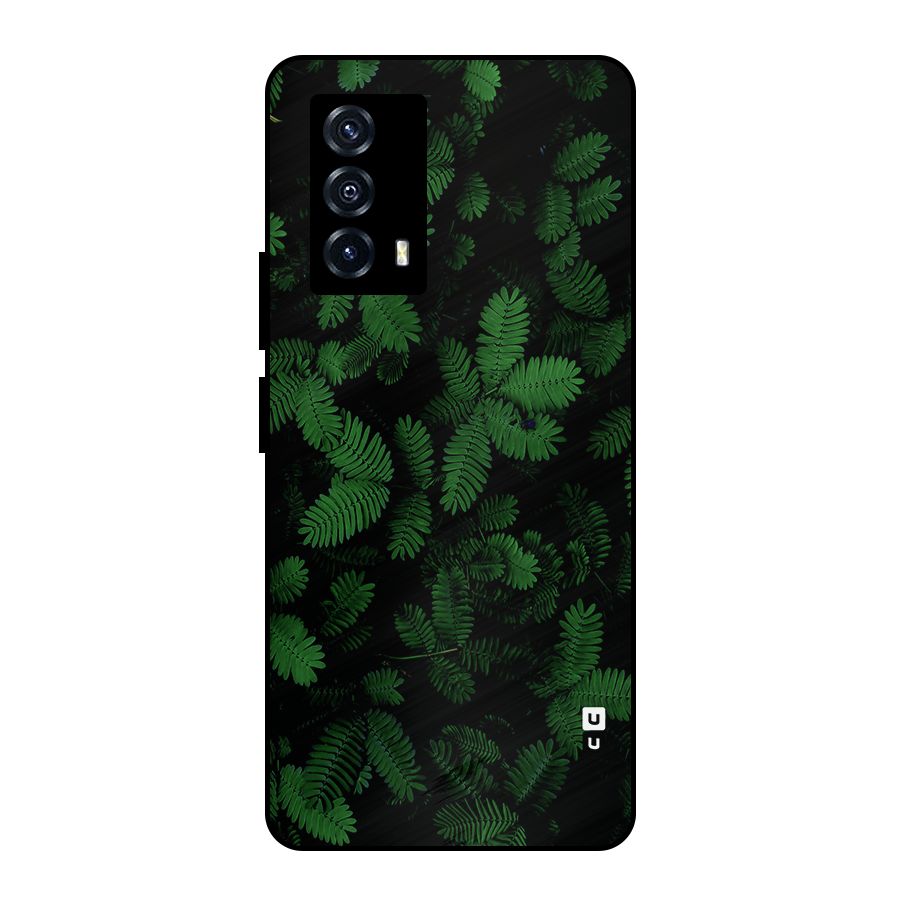 Beautiful Touch Me Not Metal Back Case for iQOO Z5