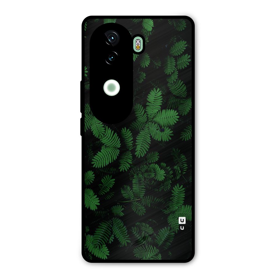 Beautiful Touch Me Not Metal Back Case for iQOO Z9s