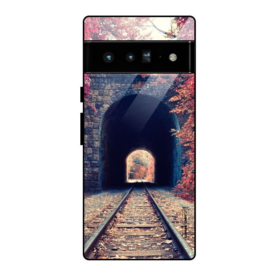 Beautiful Track Glass Back Case for Google Pixel 6 Pro