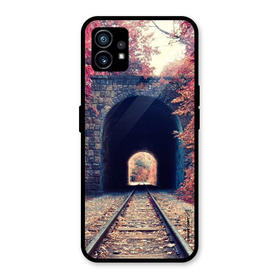 Beautiful Track Glass Back Case for Nothing Phone 1