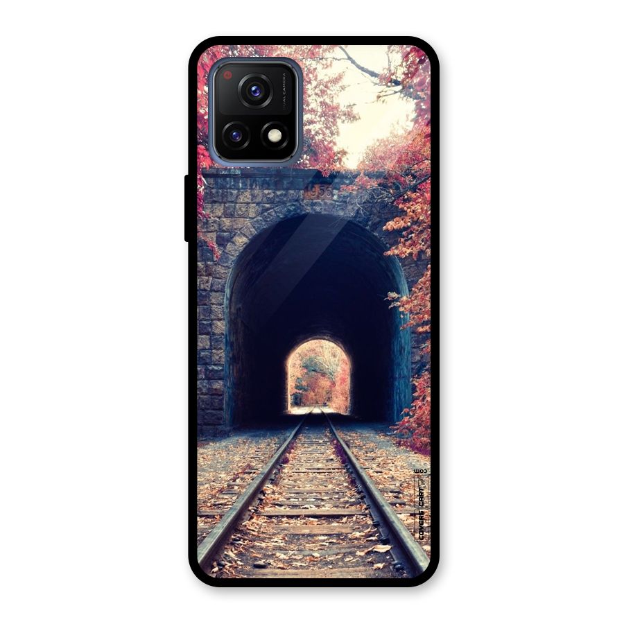 Beautiful Track Glass Back Case for Vivo Y72 5G