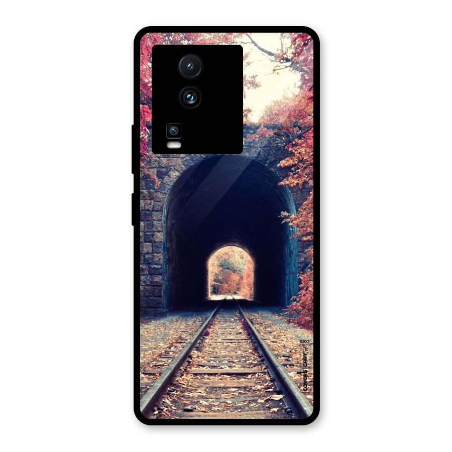 Beautiful Track Glass Back Case for Vivo iQOO Neo 7 Pro