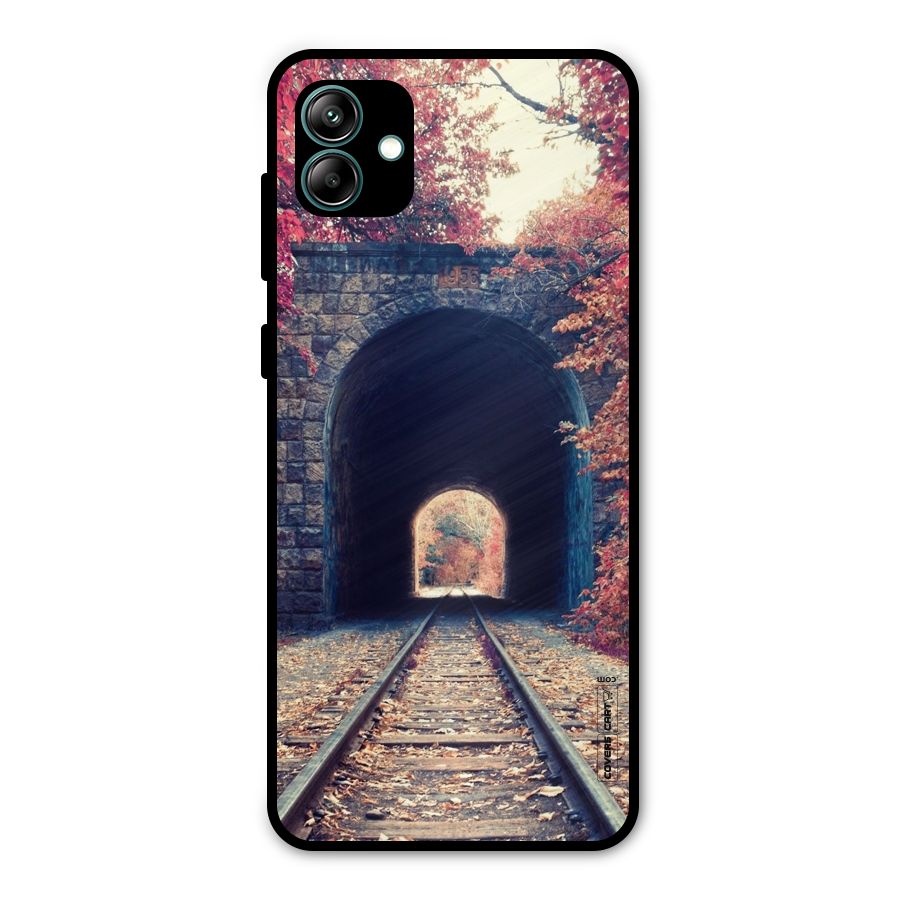 Beautiful Track Metal Back Case for Galaxy A04