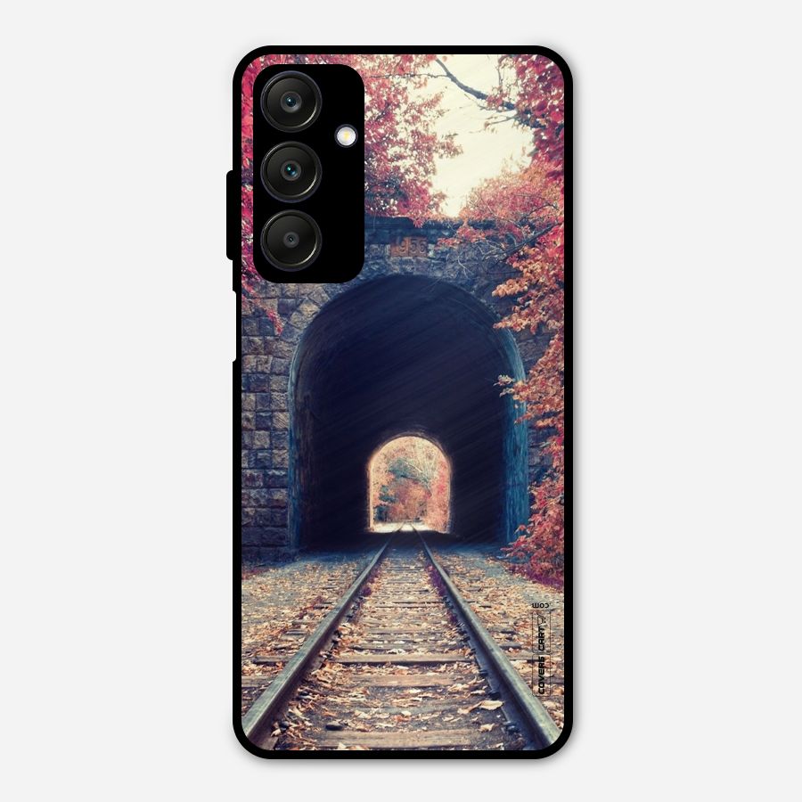 Beautiful Track Metal Back Case for Galaxy A25 5G