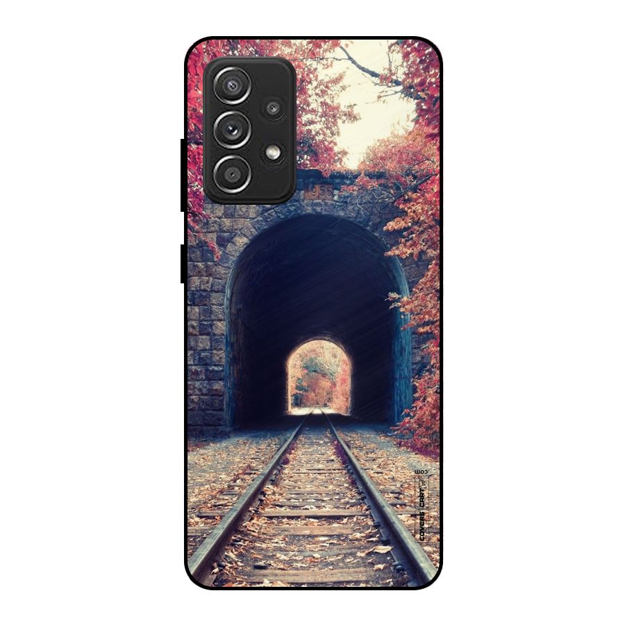 Beautiful Track Metal Back Case for Galaxy A52s 5G