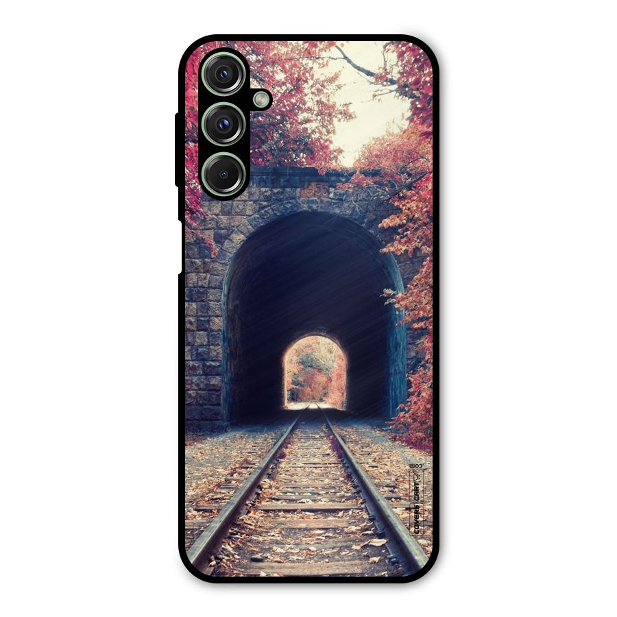 Beautiful Track Metal Back Case for Galaxy F34