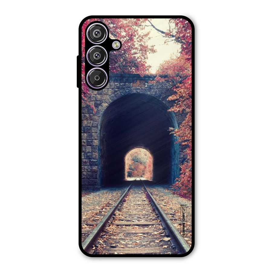 Beautiful Track Metal Back Case for Galaxy M15