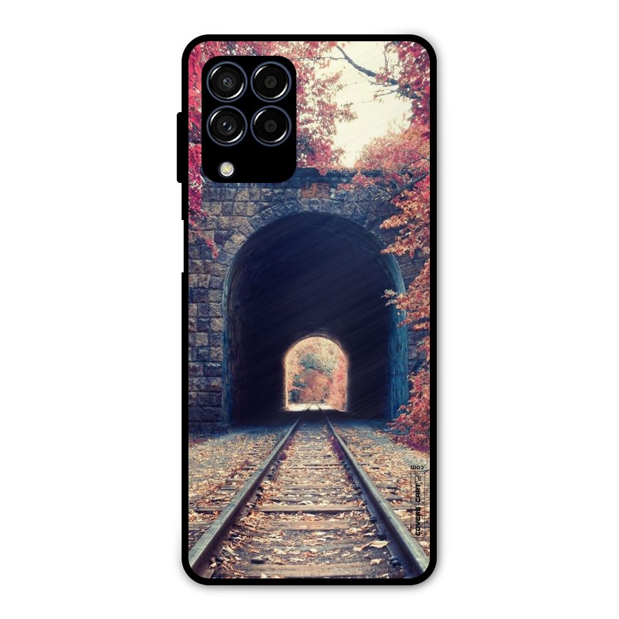 Beautiful Track Metal Back Case for Galaxy M53 5G