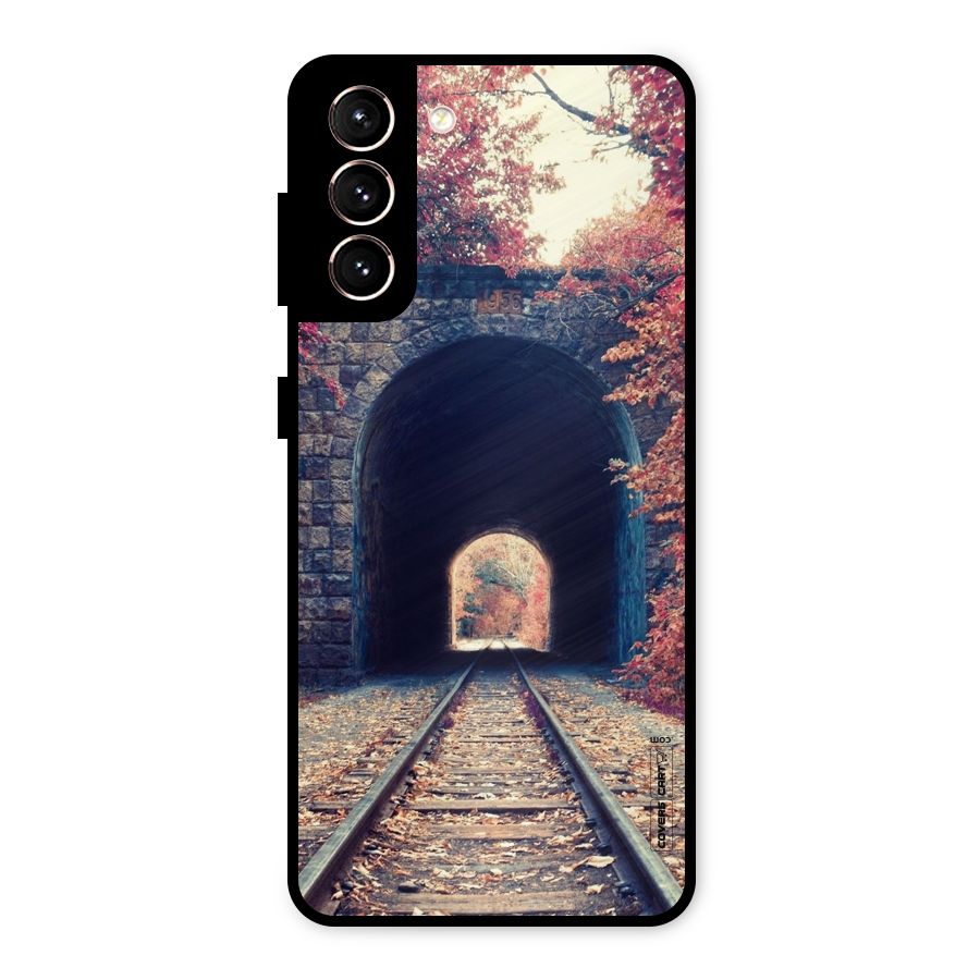 Beautiful Track Metal Back Case for Galaxy S21 5G