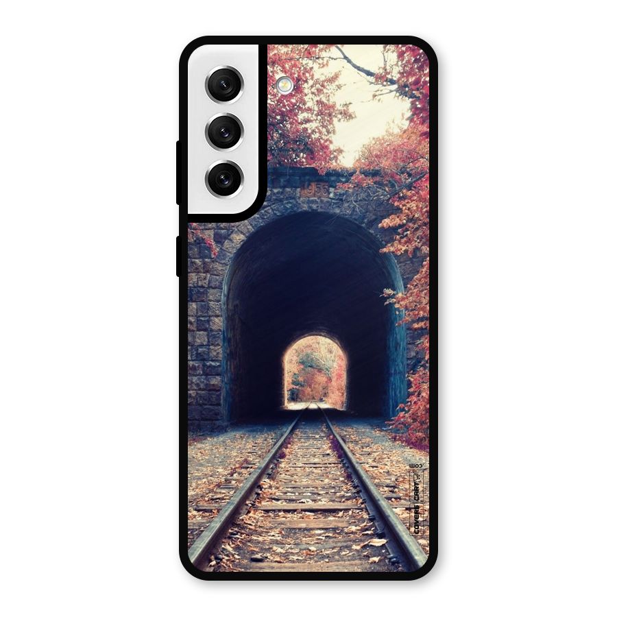 Beautiful Track Metal Back Case for Galaxy S21 FE 5G