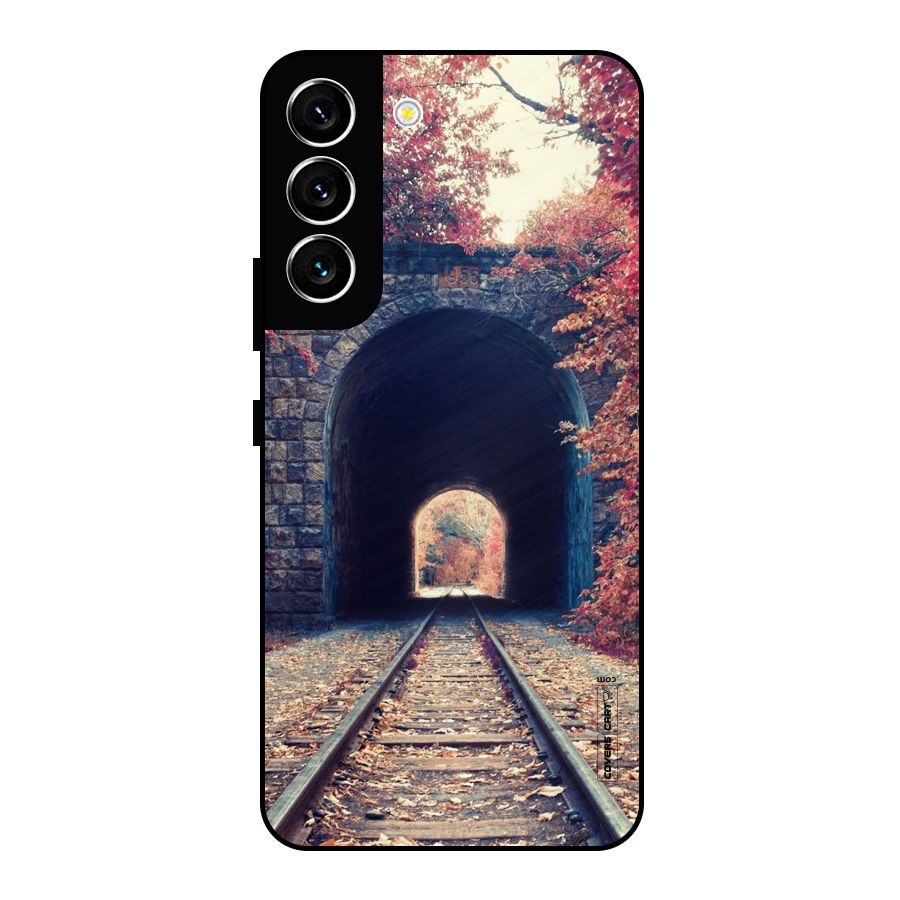 Beautiful Track Metal Back Case for Galaxy S22 5G