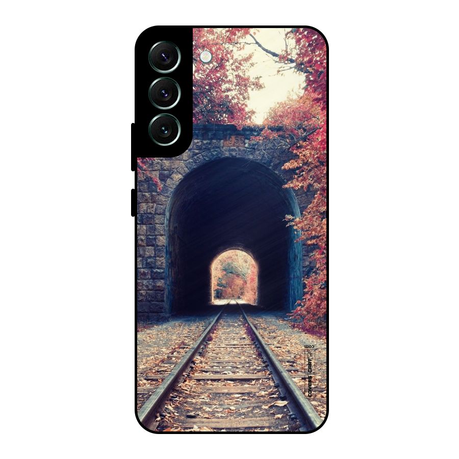 Beautiful Track Metal Back Case for Galaxy S22 Plus 5G