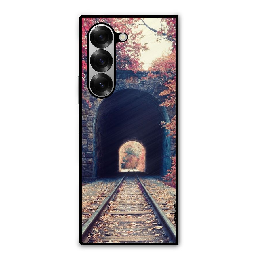 Beautiful Track Metal Back Case for Galaxy Z Fold6