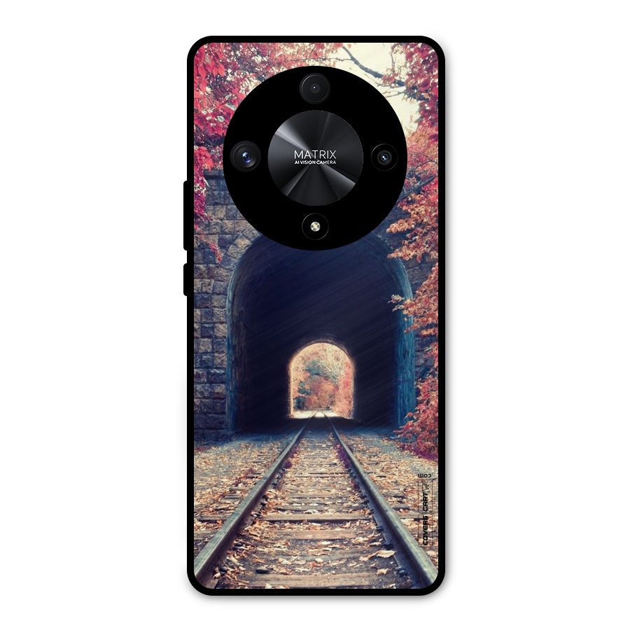 Beautiful Track Metal Back Case for Honor X9b