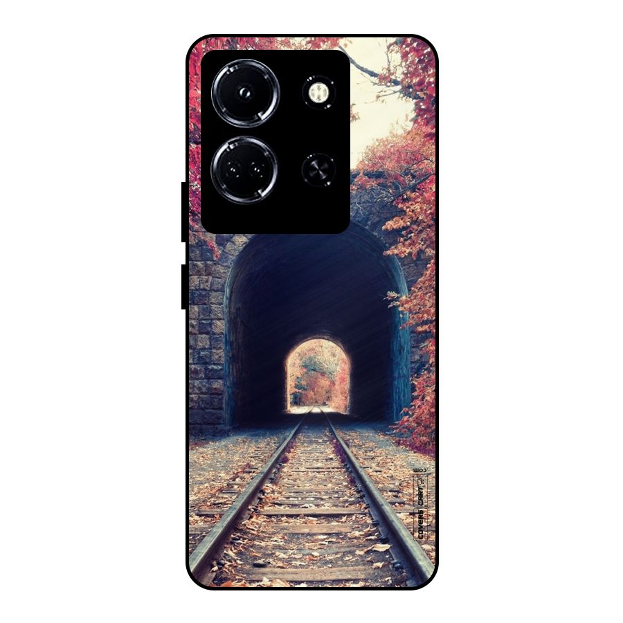 Beautiful Track Metal Back Case for Infinix Note 30 5G