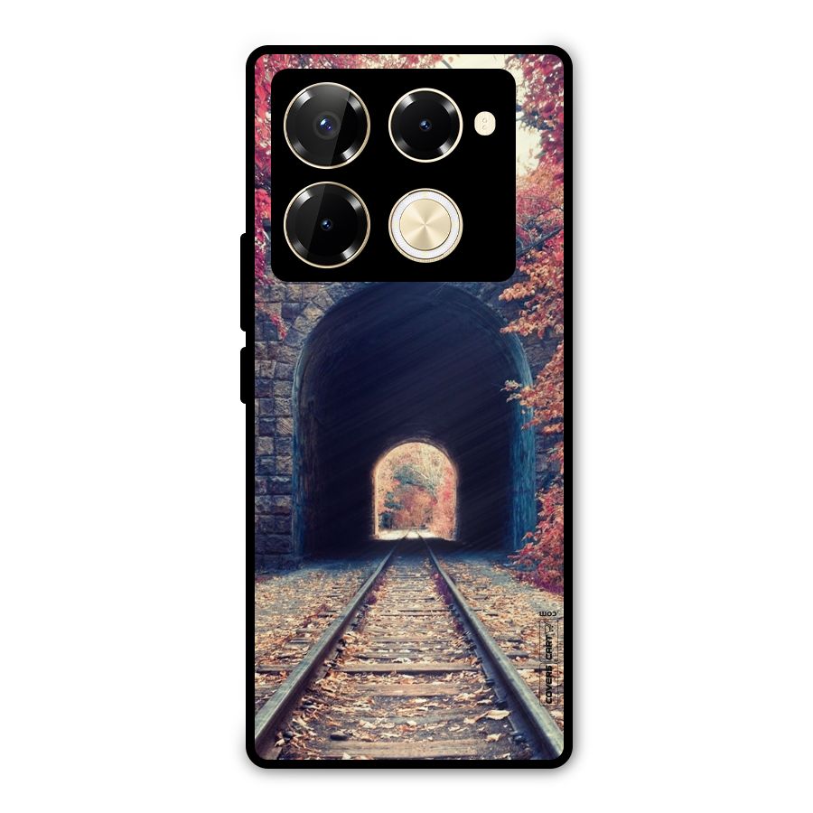 Beautiful Track Metal Back Case for Infinix Note 40 Pro Plus