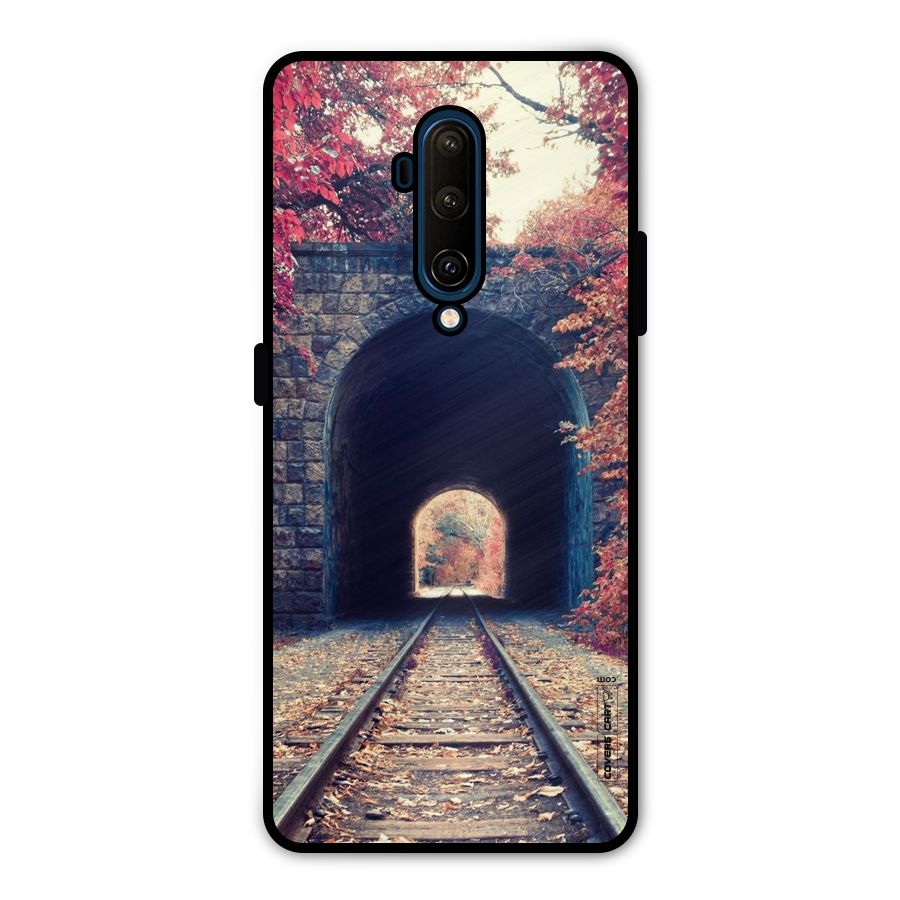 Beautiful Track Metal Back Case for OnePlus 7T Pro