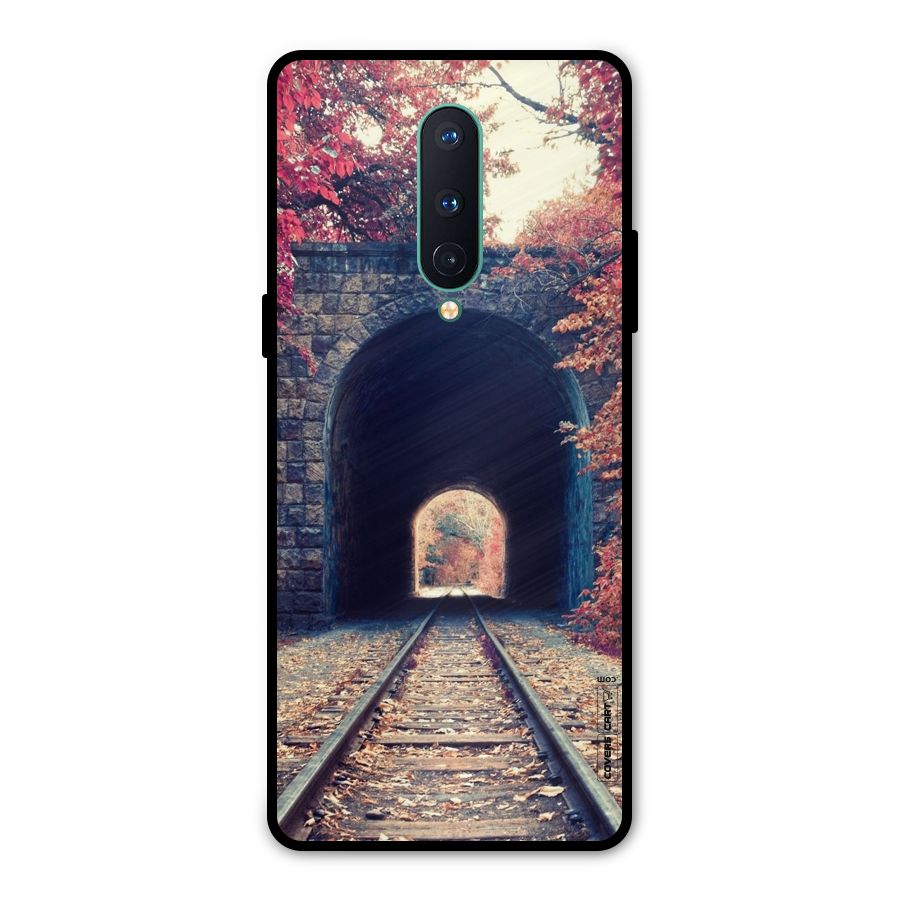 Beautiful Track Metal Back Case for OnePlus 8