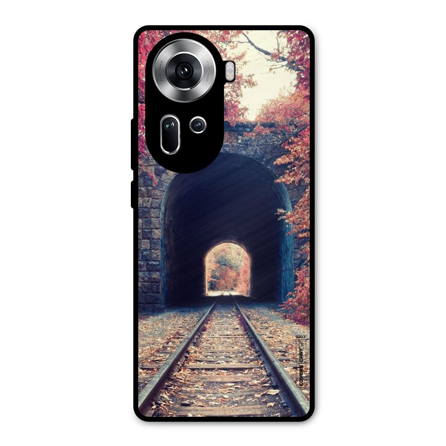 Beautiful Track Metal Back Case for Oppo Reno11 5G