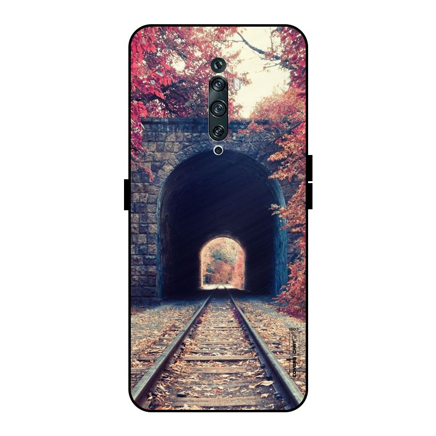 Beautiful Track Metal Back Case for Oppo Reno2 F