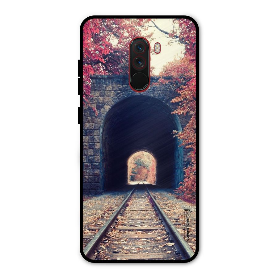 Beautiful Track Metal Back Case for Poco F1