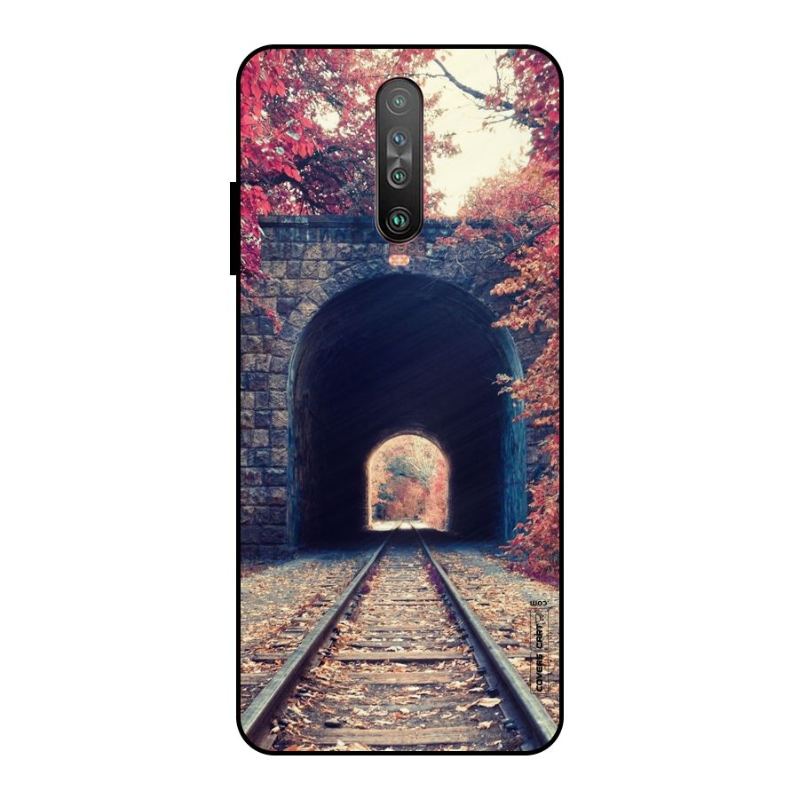 Beautiful Track Metal Back Case for Poco X2